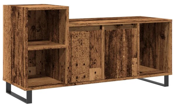 VidaXL antik fa színű szerelt fa TV-szekrény 100x35x55 cm
