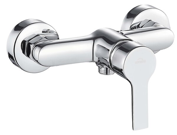 Invena Bralos, falra szerelhető zuhanycsaptelep, króm, INV-BN-07-001-A