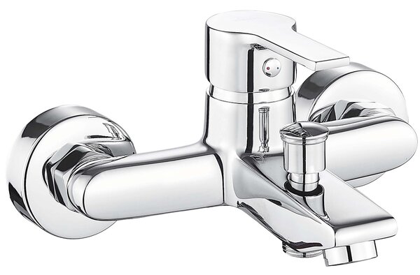 Invena Bralos, falra szerelhető kádcsaptelep, króm, INV-BW-07-001-A