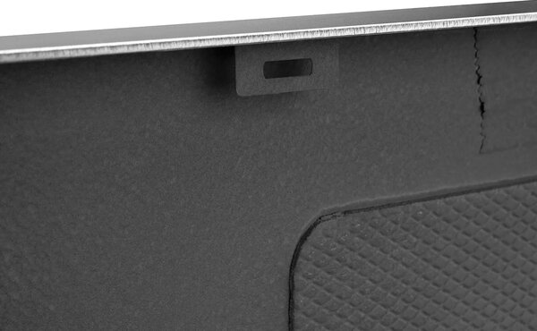 Erga HD, 1 kamrás acél mosogató 400x500x210 mm, grafit, ERG-MLS-HD4050B