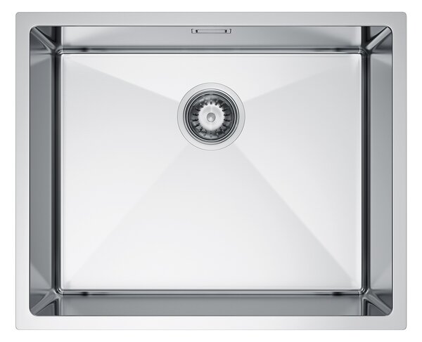 Erga HD, 1 kamrás acél mosogató 540x440x210 mm, acél, ERG-MLS-HD5444