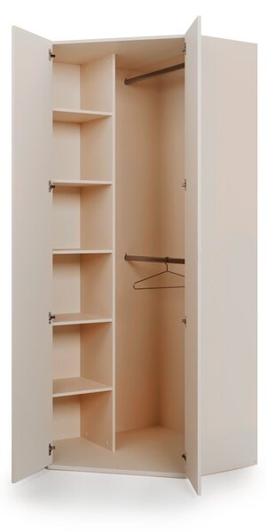 Hálószoba garnitúra Sermavi 139, Laminált forgácslap, Tölgy, Bézs