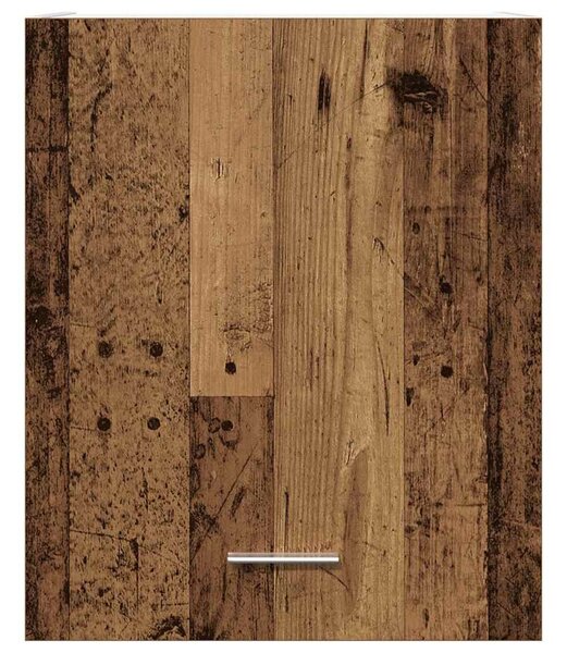VidaXL 2 db antik fa színű szerelt fa függő szekrény 50 x 31 x 60 cm
