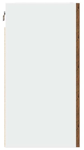 VidaXL 2 db antik fa színű szerelt fa függő szekrény 50 x 31 x 60 cm