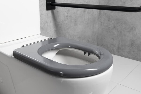Sapho Sapho, MEDIC WC-ülőke, Slim, Soft Close, duroplast, fehér, MC102-113