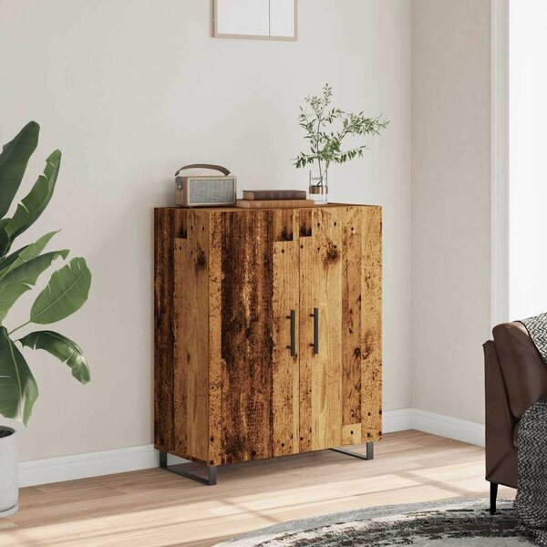 VidaXL antik fa színű szerelt fa tálalószekrény 69,5 x 34 x 90 cm