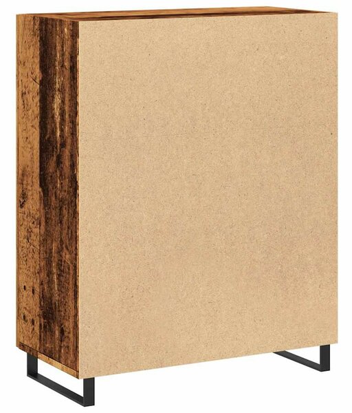 VidaXL antik fa színű szerelt fa tálalószekrény 69,5 x 34 x 90 cm