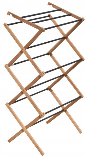 Erga Aurora, ruhaszárító állvány 73x37x97 cm álló, barna-fekete, ERG-SEP-10SUSDRAURDSM