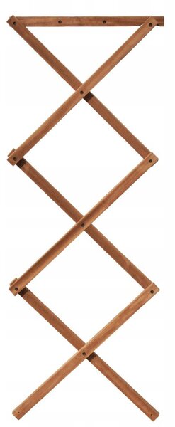 Erga Aurora, ruhaszárító állvány 73x37x97 cm álló, barna-fekete, ERG-SEP-10SUSDRAURDSM