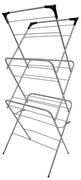 Erga Model 150, 3 szintes ruhaszárító 59,5x52,2x130,5 cm, fehér, ERG-SEP-10STWIE000A02
