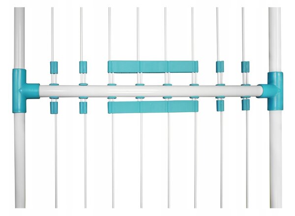 Erga Model 306U, stabil teleszkópos ruhaszárító 202x55x92 cm, fehér-zöld, ERG-SEP-10SUSSTOPROFE