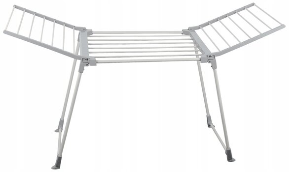 Erga Model 205, stabil összecsukható ruhaszárító 170x61x97 cm, fehér-szürke, ERG-SEP-10SUSSTOVIS17