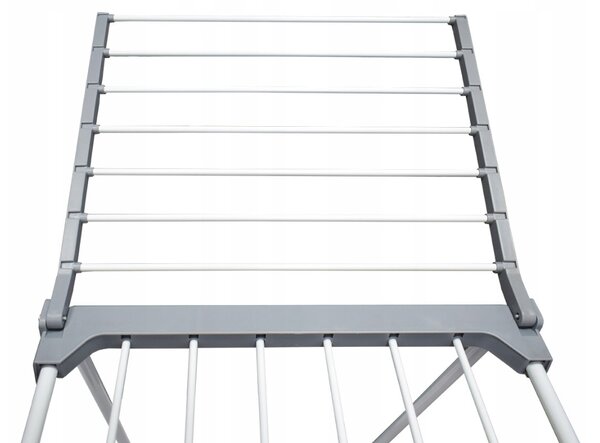 Erga Model 205, stabil összecsukható ruhaszárító 170x61x97 cm, fehér-szürke, ERG-SEP-10SUSSTOVIS17