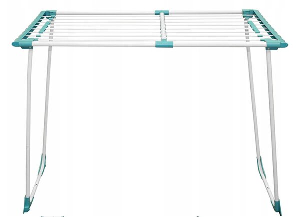 Erga Model 306U, stabil teleszkópos ruhaszárító 202x55x92 cm, fehér-zöld, ERG-SEP-10SUSSTOPROFE