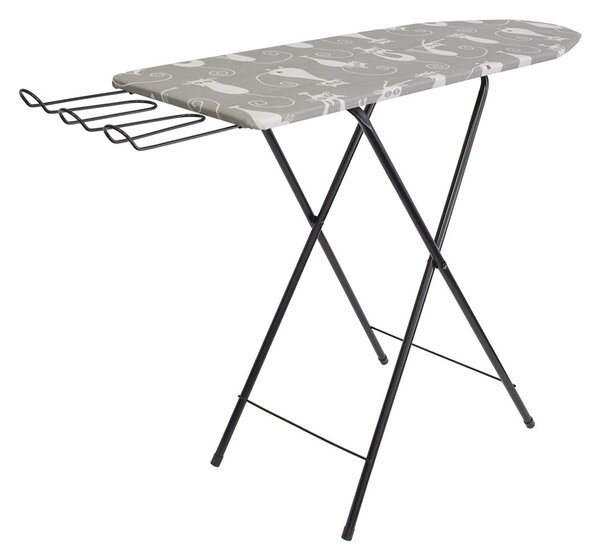 Erga Model Irit Black, vasalódeszka 120x30x80 cm, fekete-többszínű, ERG-SEP-10DESIRITBLA