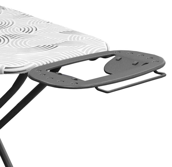 Erga Model 107, vasalódeszka 145x38x94 cm, szürke-antracit, ERG-SEP-10DESPRREK20