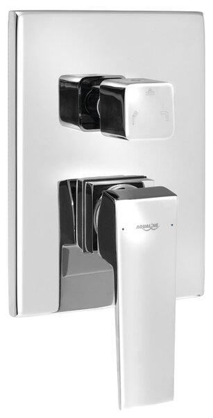 Aqualine Aqualine, RITMO rejtett zuhanycsaptelep, doboz, 3 kimenet, króm, RT043