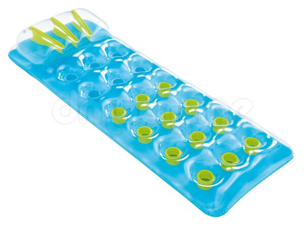 Felfújható úszómatrac 3 színben 188 x 71 cm bestway 43015 kék