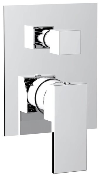 Sapho Sapho, CUBEMIX rejtett zuhanycsaptelep, 2 kimenet, króm, CM042