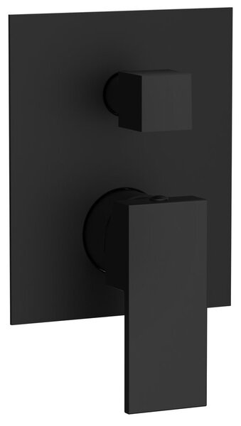 Sapho Sapho, CUBEMIX rejtett zuhanycsaptelep, 2 kimenet, fekete matt, CM042B