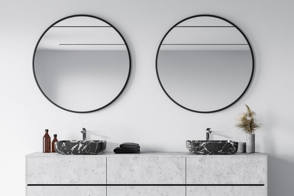 Invena Florina, asztali mosogató 510x400x130 mm, kőutánzat, INV-CE-40-723-C