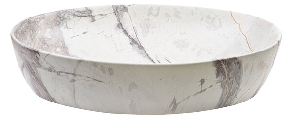 Invena Kafe, asztali mosogató 620x420x140 mm, kő-bézs matt imitáció, INV-CE-62-721-C