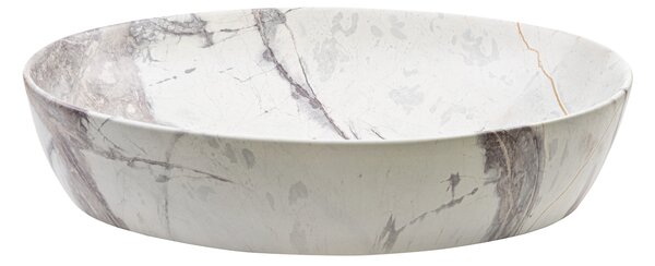 Invena Kafe, asztali mosogató 620x420x140 mm, kő-bézs matt imitáció, INV-CE-62-721-C