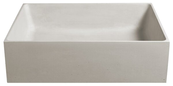 Sapho Sapho, FORMIGO beton munkalap mosogató, 47,5x36,5 cm, homok, FG114