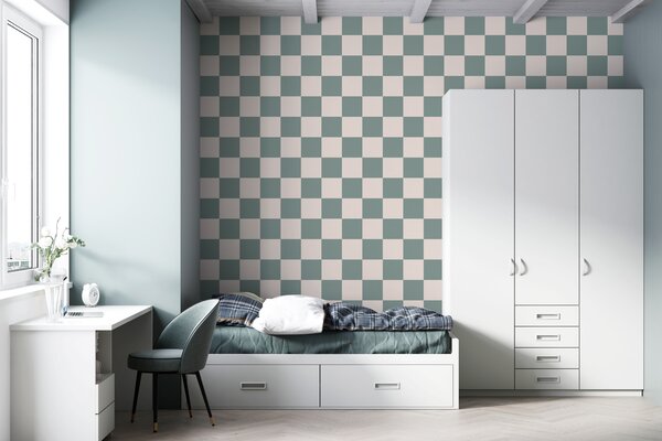 Fotótapéta Négyzetek mintája egy asztalon, Modern fotótapéta, Modern fotótapéta, w01922v2 - Muralas.hu