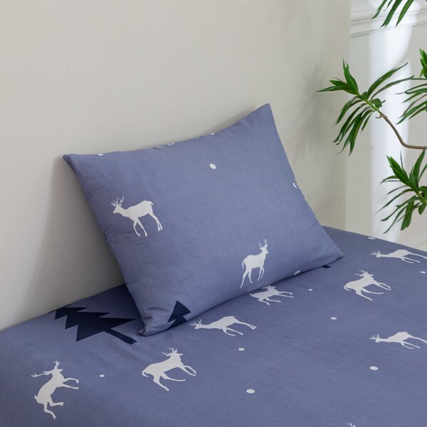 DEER AND TREE lepedő és párnahuzat Méret: 50 x 70 cm | 140 x 240 cm