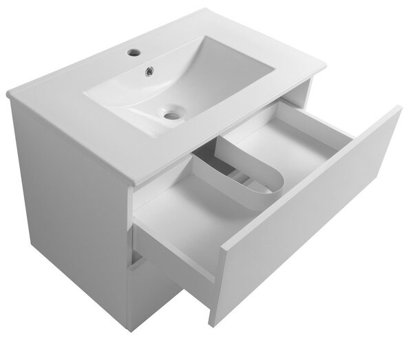 Aqualine Aqualine, PANEDA mosogató szekrény 74,5x55x45,2 cm, fehér, PN275