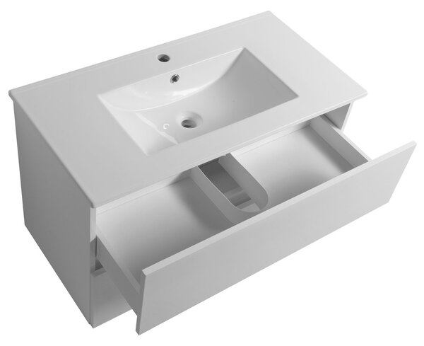 Aqualine Aqualine, PANEDA mosogató szekrény 89,5x55x45,2 cm, fehér, PN290