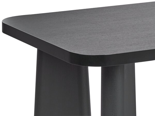 Étkezőasztal ATLIN Fekete 180 cm 90 cm