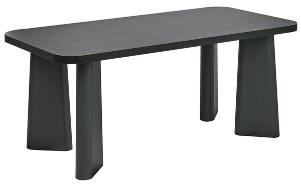 Étkezőasztal ATLIN Fekete 180 cm 90 cm