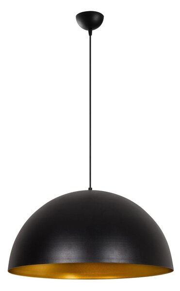 Fekete függőlámpa fém búrával ø 60 cm Coppa – Opviq lights