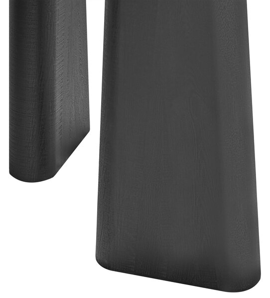 Étkezőasztal ATLIN Fekete 180 cm 90 cm
