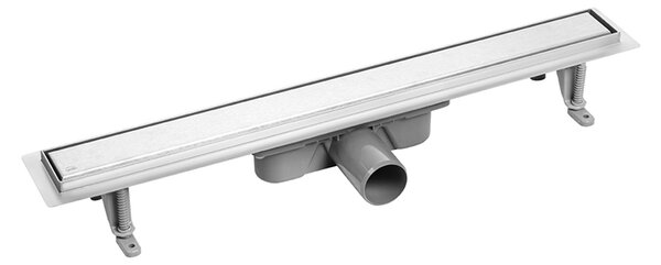 Laveo Basso, lineáris lefolyó ráccsal 50 cm, acél, LAV-COB_250D