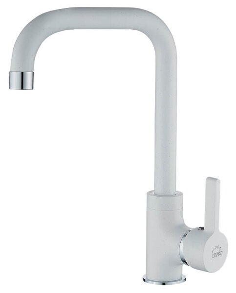 Laveo Lena, álló konyhai csaptelep h-302, fehér, LAV-BKU_665D