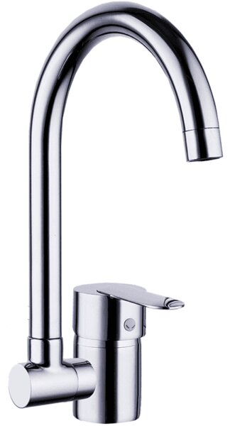Laveo Lila, álló konyhai csaptelep h-289, króm, LAV-BLD_06LD