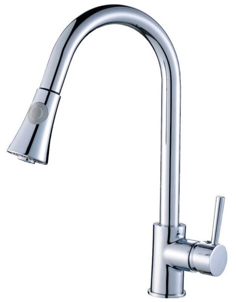 Laveo Daru, álló konyhai csaptelep h-410, króm, LAV-BLD_069D