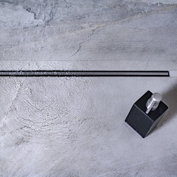 Laveo Slim, zuhanylefolyó 50 cm, acél, LAV-COS_250D