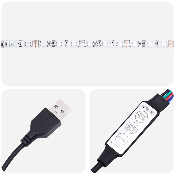 VidaXL Ottomán ágy matracokkal & LED-ek Sötétkék 200x200cm bársony
