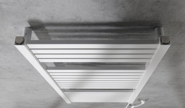 Aqualine Aqualine, TONDI-E elektromos fűtőelem, egyenes, 450x970 mm, 300 W, fehér, DE450T