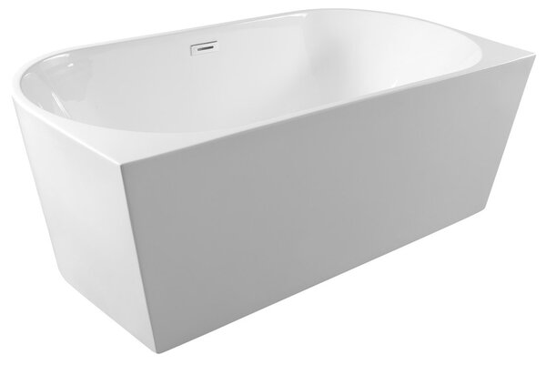 Aqualine Aqualine, TAJO falra szerelhető álló kád 170x80cm, fehér, E1980