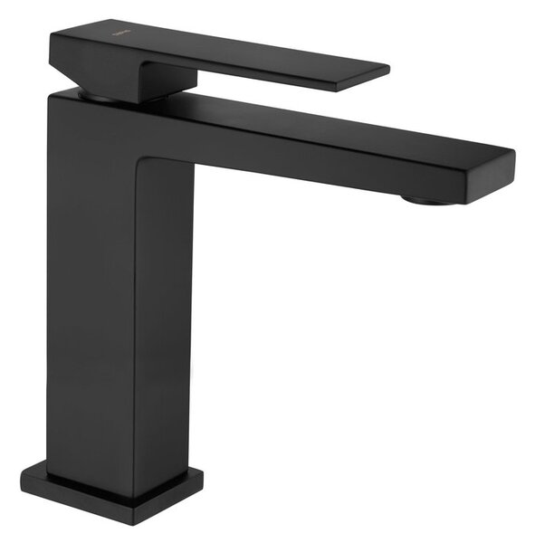 Sapho Sapho, LATUS önálló mosdókagyló csaptelep kimenet nélkül, magasság 180mm, fekete matt, 1102-74B