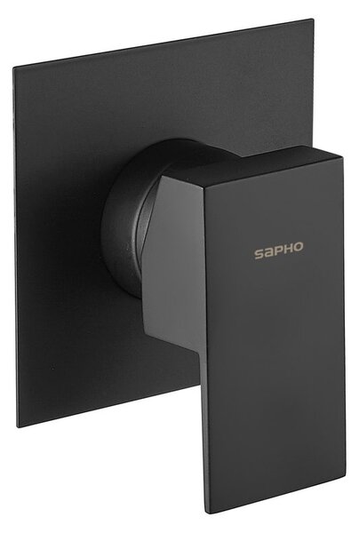 Sapho Sapho, LATUS rejtett zuhanycsaptelep, 1 kimenet, fekete matt, 1102-76B