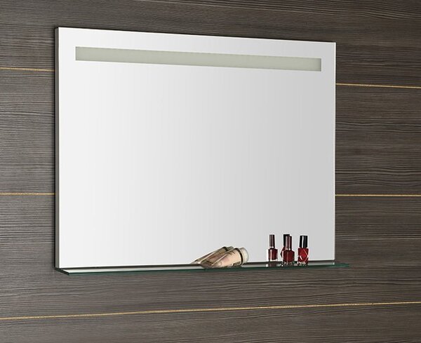 Sapho Sapho, BRETO tükör LED világítással és polccal 800x608mm, BT080