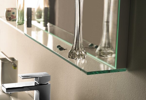 Sapho Sapho, BRETO tükör LED világítással és polccal 800x608mm, BT080