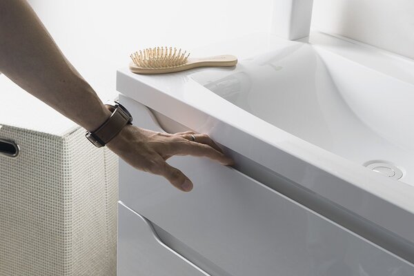 Sapho Sapho, WAVE 80 fürdőszoba szett, fehér, KSET-047