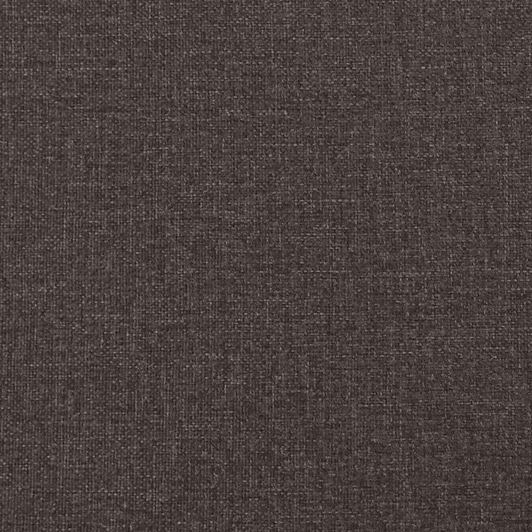 VidaXL Ottomán ágy matraccal sötétbarna 90x200 cm szövet